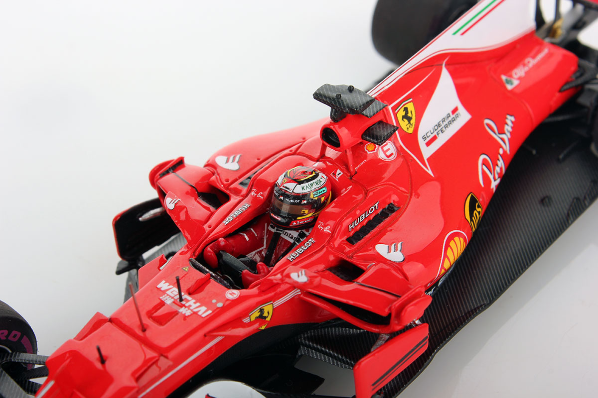 Ferrari F1  Sf70H #0 Presentation 2017 Vettel Raikkonen LOOKSMART 1:43 LSF106 Mo 
