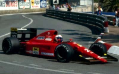 Ferrari 642 Monaco GP 1991 A. Prost 5th Place scale 1:18
